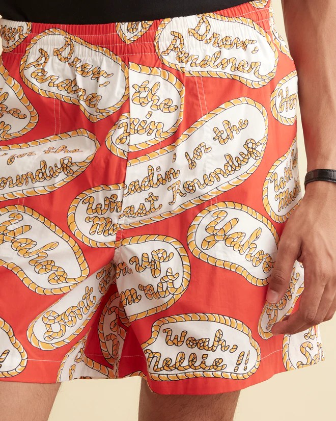 Rodeo Slogans Shorts BODE