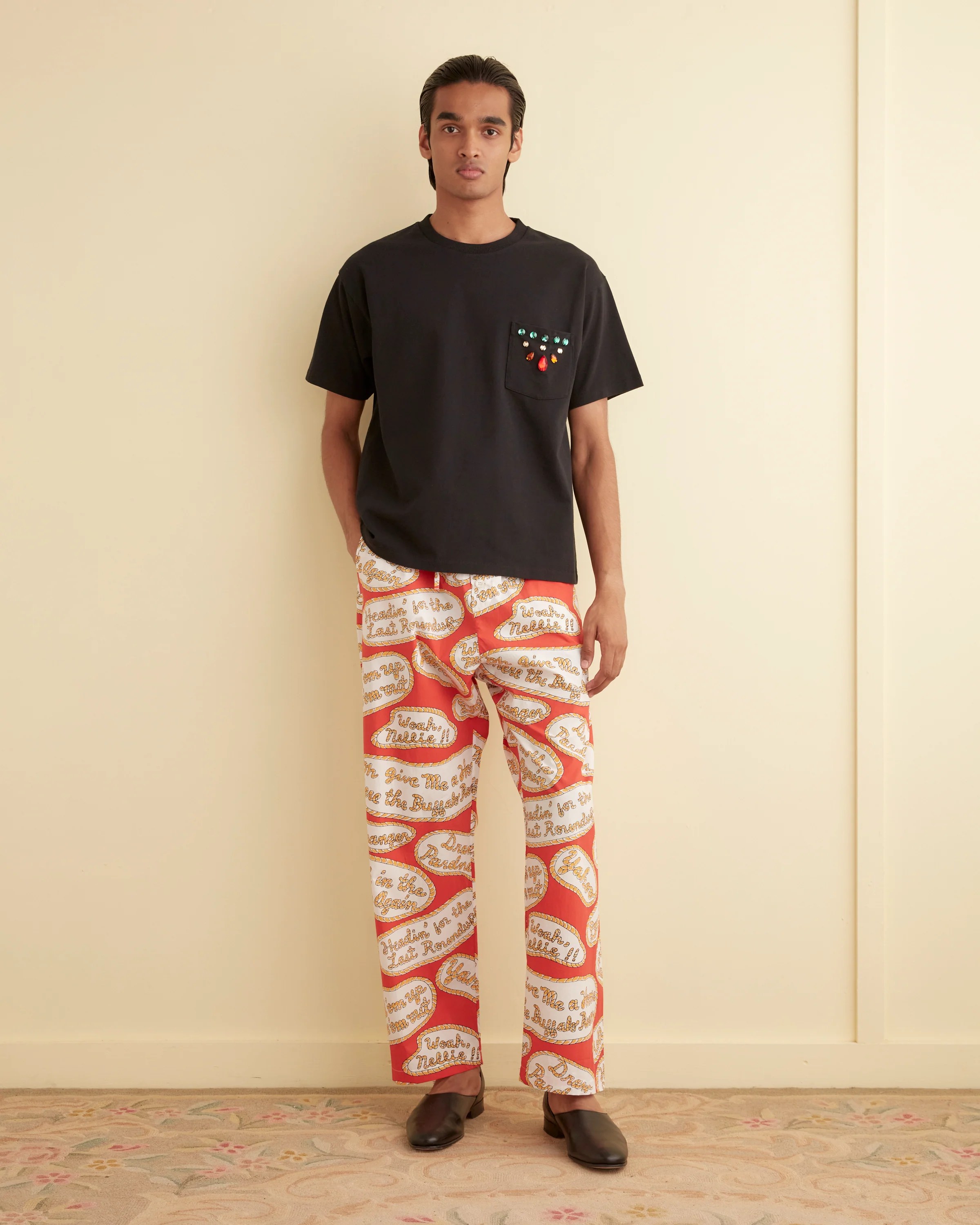 Rodeo Slogans Lounge Pant BODE