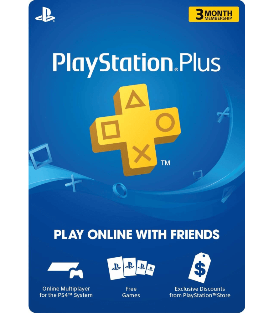 Ps Plus 3 Meses • Playstation Network Store • Bodega Digital