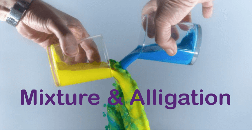 Mixture and Alligation Rule Explained Example Bodhee Prep