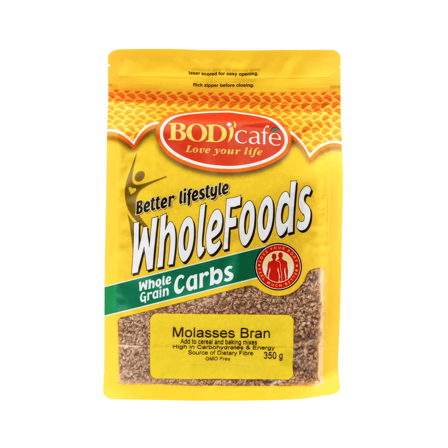 Molasses Bran 350g Bodicafe