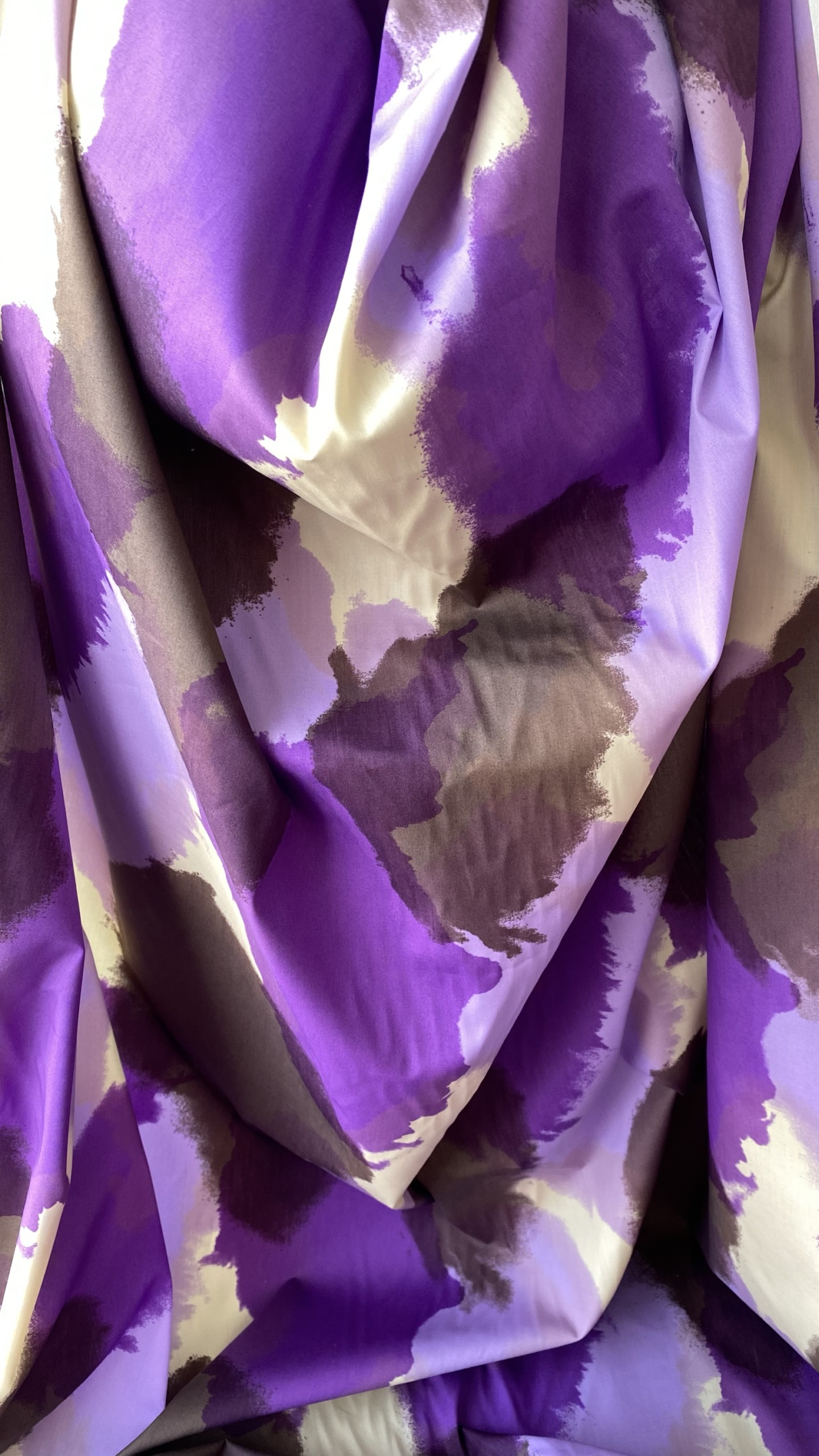 Abstract print cotton summer dress fabric Bodikian Textiles