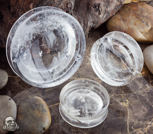 Concave Quartz Plugs