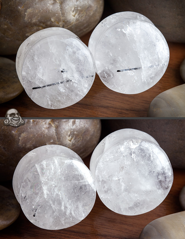 Tourmalated Quartz Plugs