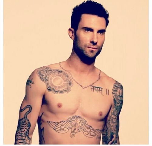 Adam Levine's 31 Tattoos & Their Meanings - Body Art Guru 482_x_500_jpg