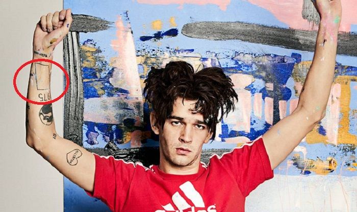 Matthew Healy's 17 Tattoos & Their Meanings - Body Art Guru 415_x_700_jpg