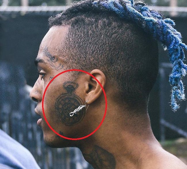 Xxxtentacion's 32 Tattoos & Their Meanings - Body Art Guru 588_x_650_jpg