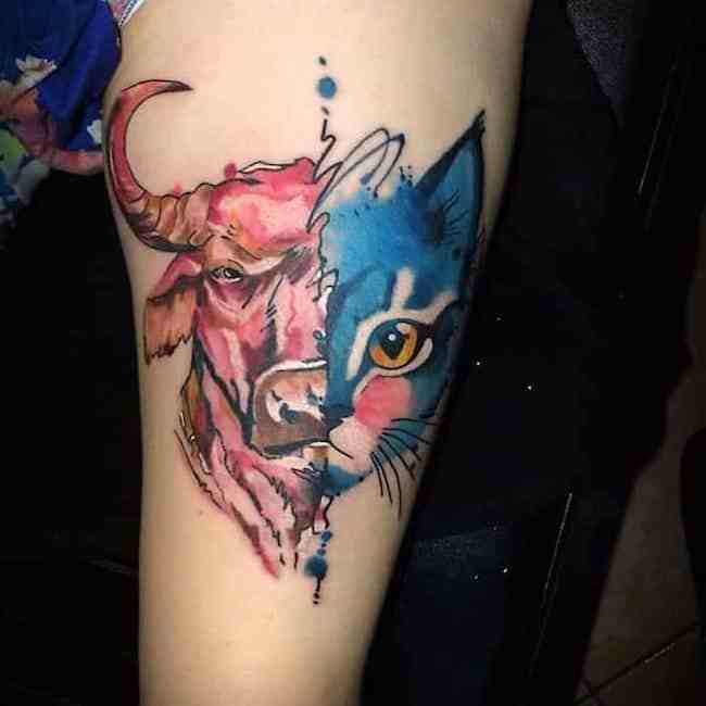 Taurus Tattoos: 50+ Designs With Meanings And Ideas - Body Art Guru 650_x_650_jpg