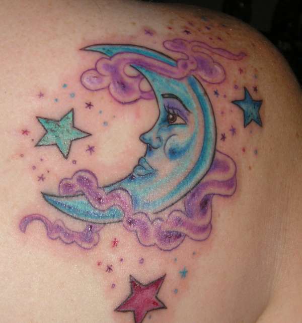 40 Amazing Moon Tattoos With Meanings - Body Art Guru 643_x_600_jpg