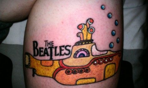 70+ Amazing The Beatles Tattoo That You Can Rock - Body Art Guru 284_x_475_jpg