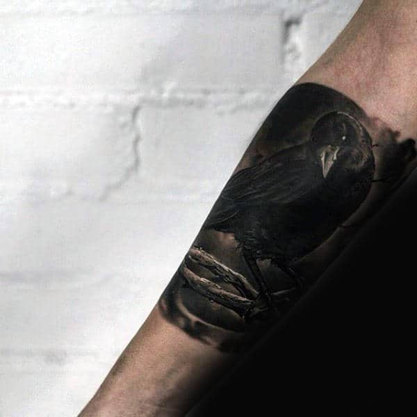 115 Attractive Crow Tattoos With Meanings And Ideas - Body Art Guru 600_x_600_jpg