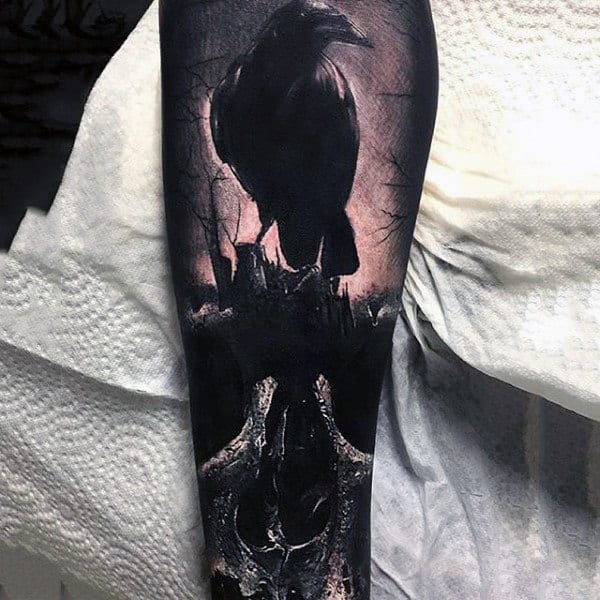 115 Attractive Crow Tattoos With Meanings And Ideas - Body Art Guru 600_x_600_jpg