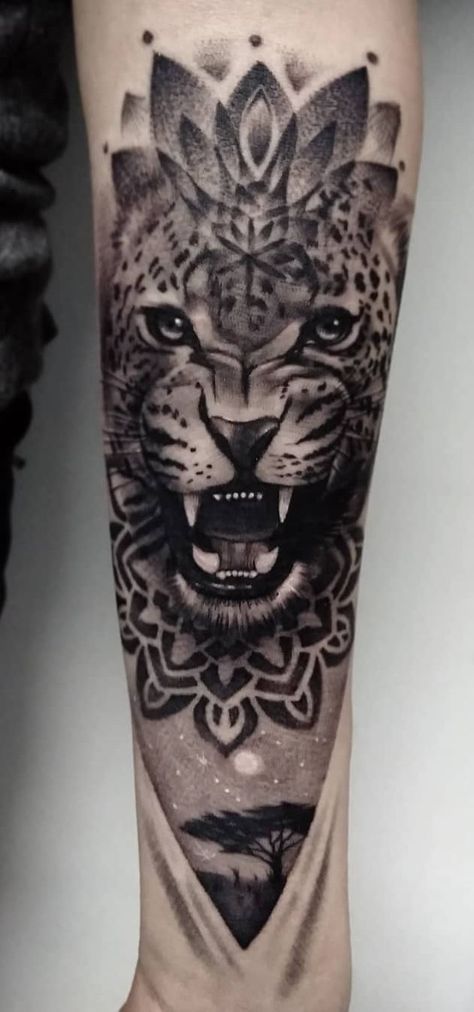 18+ Stunning Leopard Tattoos With Meanings - Body Art Guru 1012_x_474_jpg