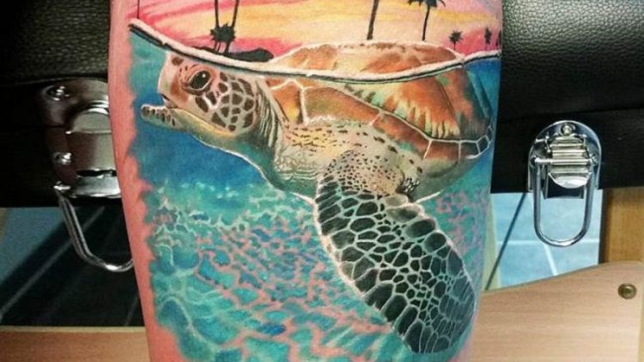 50+ Amazing Turtle Tattoos With Meaning - Body Art Guru