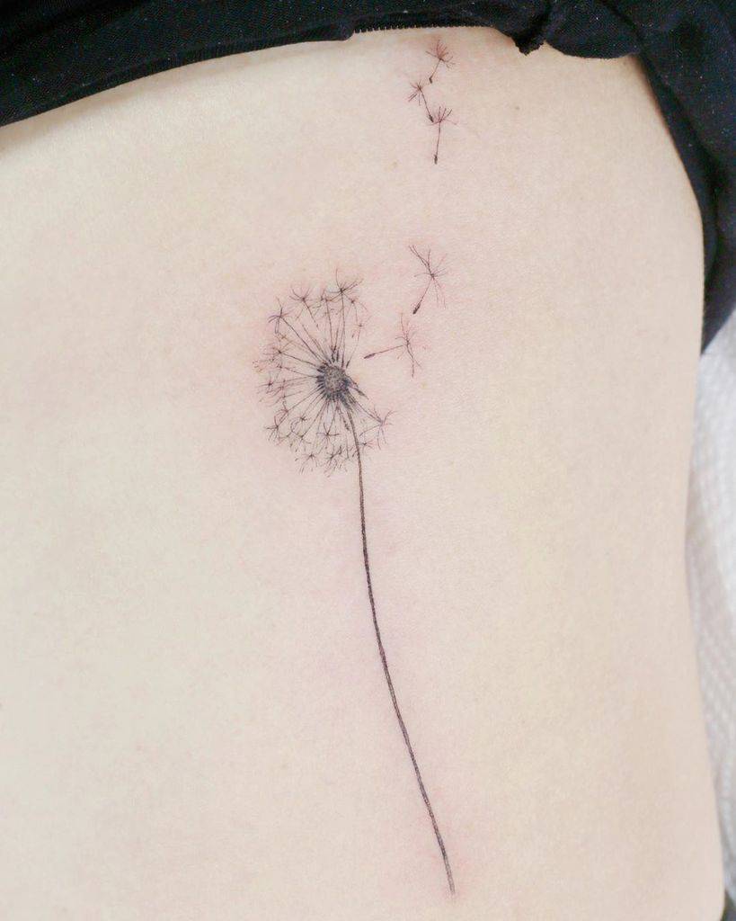 131 Vibrant Dandelion Tattoo Ideas With Meanings And Celebrities - Body Art Guru 1024_x_819_jpg