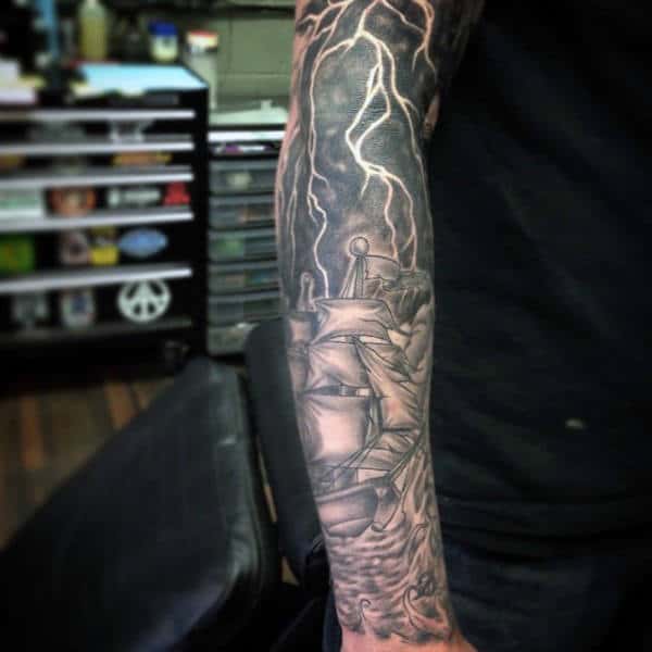 64 Lightning Tattoo Ideas With Meanings - Body Art Guru 600_x_600_jpg