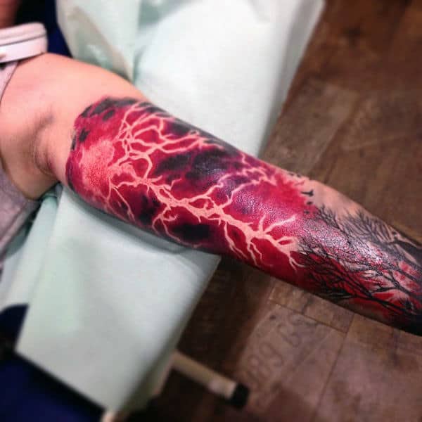 64 Lightning Tattoo Ideas With Meanings - Body Art Guru 600_x_600_jpg