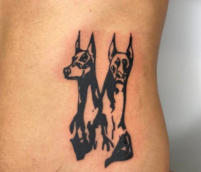50+ Doberman Tattoos With Meaning - Body Art Guru 600_x_700_jpg