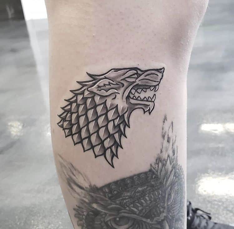 House Stark Sigil Tattoo