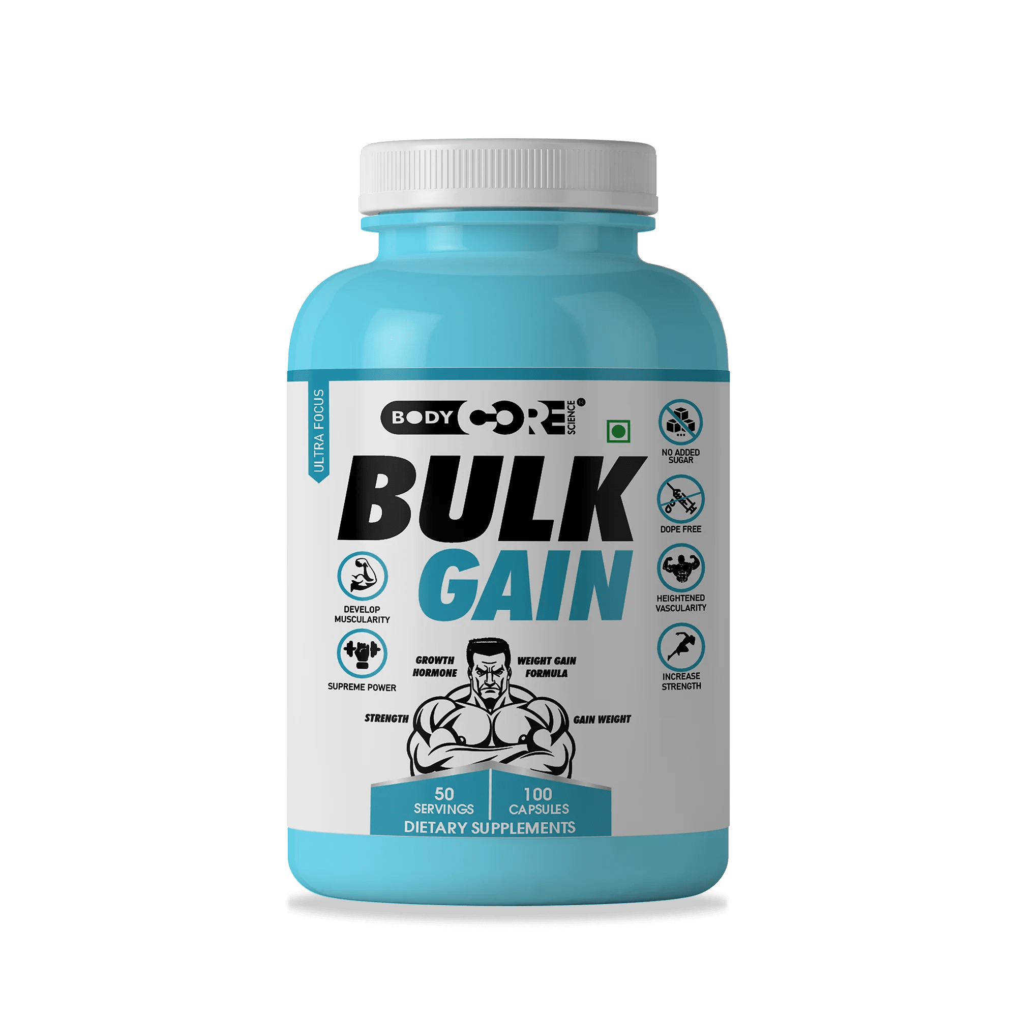 Bulk Gain Capsule 100pc. Body Core Science