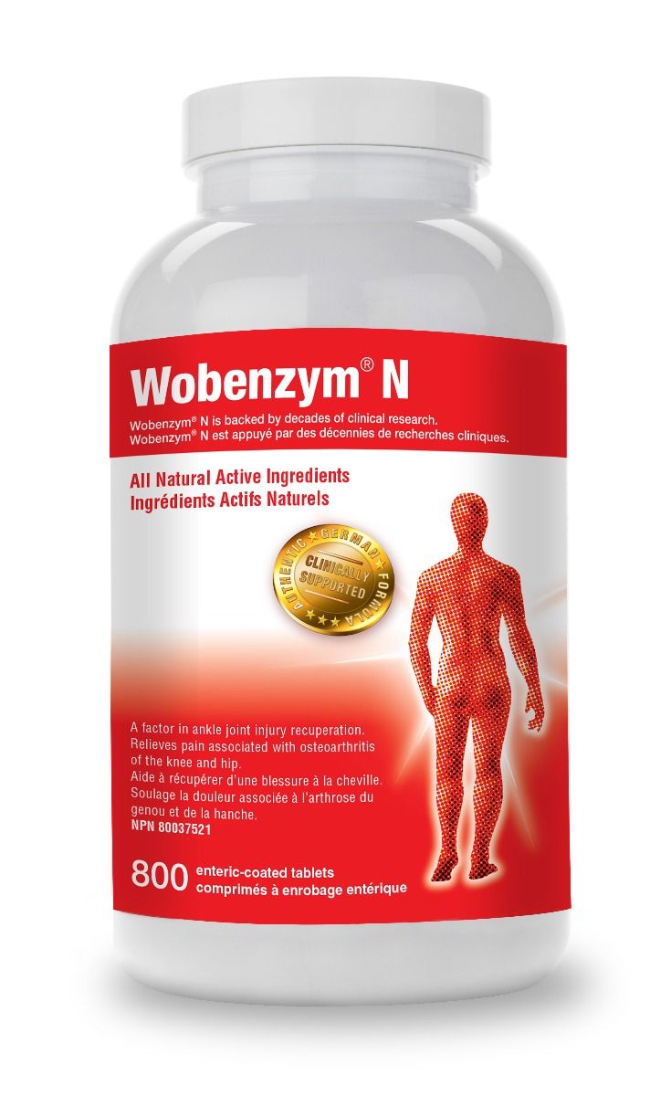 Wobenzym N 800 EntericCoated Tablets Bodycrafters