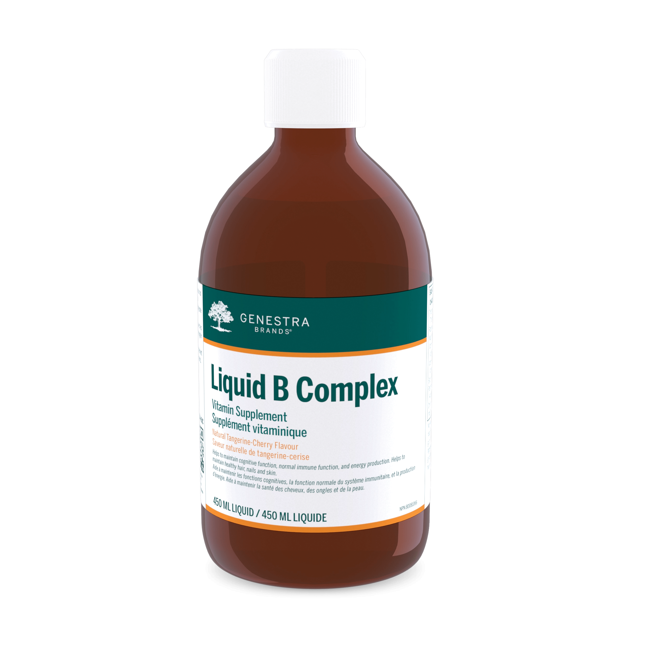 Liquid B Complex 450ml Genestra Bodycrafters