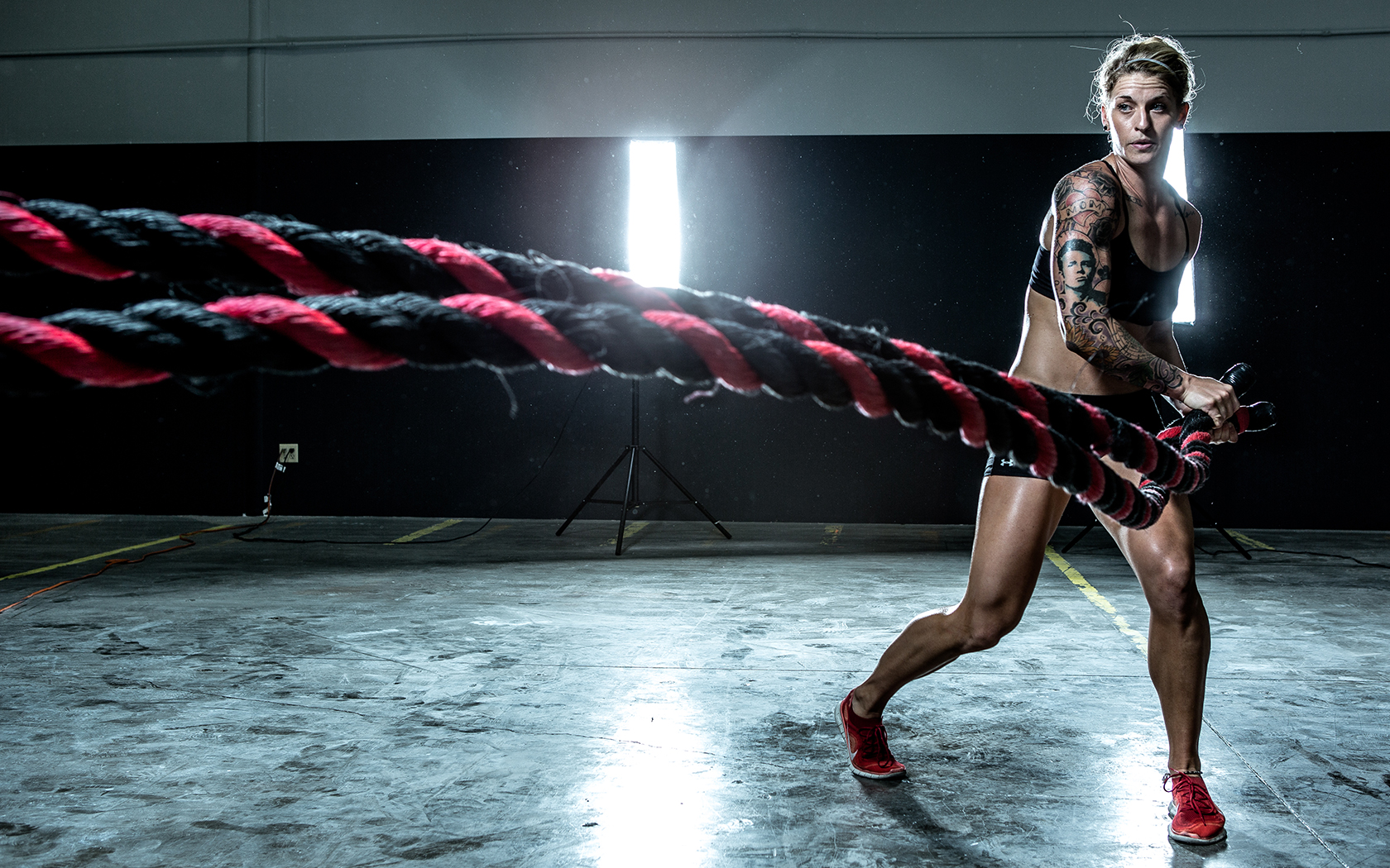 Ladies, Battle Ropes Aren’t Just For Meatheads