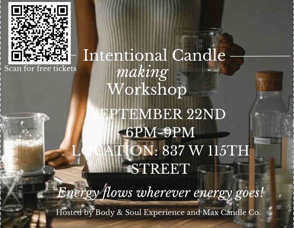 Intentional Candle Making Body and Soul Experience