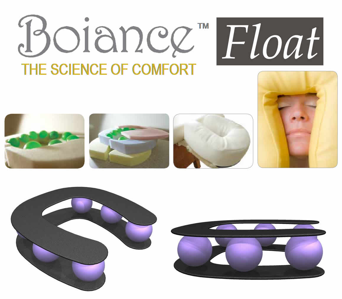The Boiance Face Cradle Massage Headrest that FLOATS!