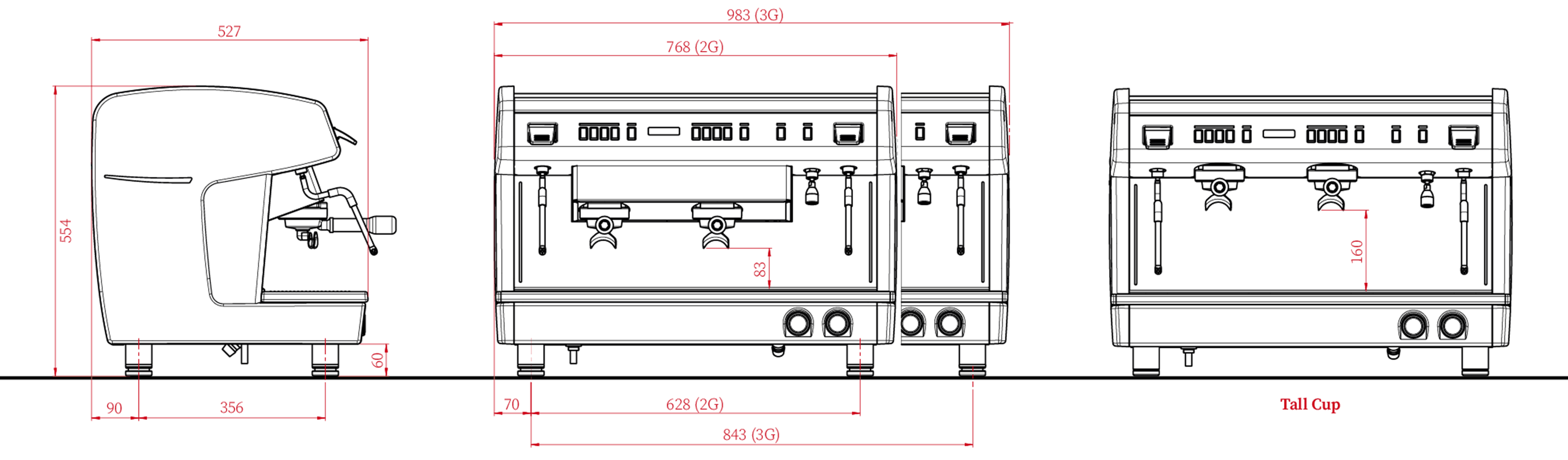 CONTI XONE TCi Boema Coffee Machines