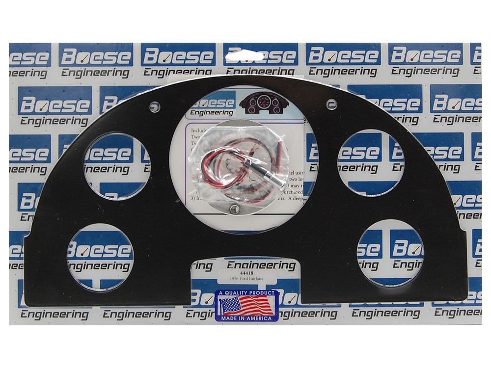 1956 Ford Fairlane Car 5 Gauge Aluminum Gauge Panel – Boese Engineering