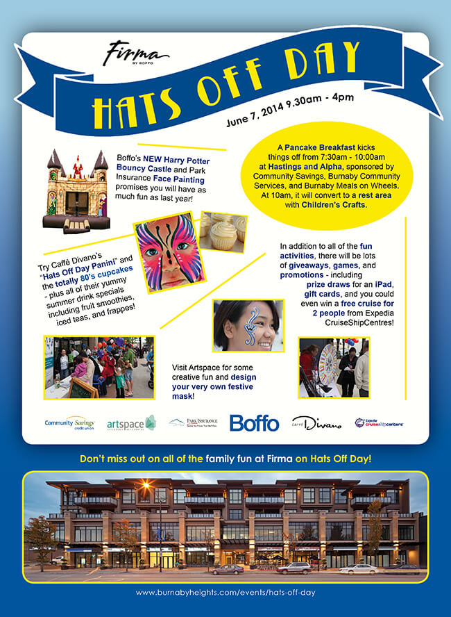 Hats Off Day 2014! Boffo