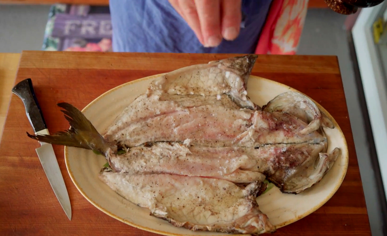 TECHNIQUE Butterflied Hawaiian Kanpachi