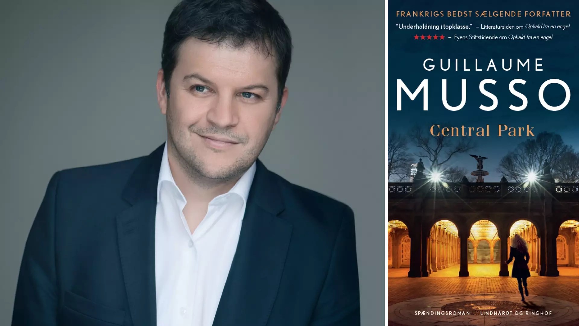 Frankrigs bedst sælgende forfatter Guillaume Musso