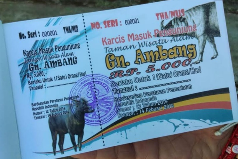 Pendaki Gunung Ambang Pertanyakan Karcis Masuk Bagi Para Pengunjung