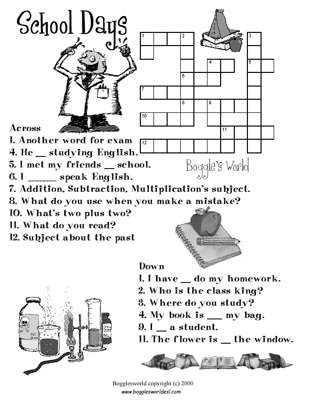 Crosswords englishdesktop.pl