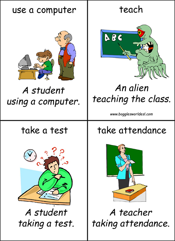 Classroom English Flashcards