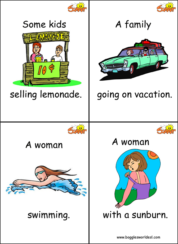 Summer Flashcards
