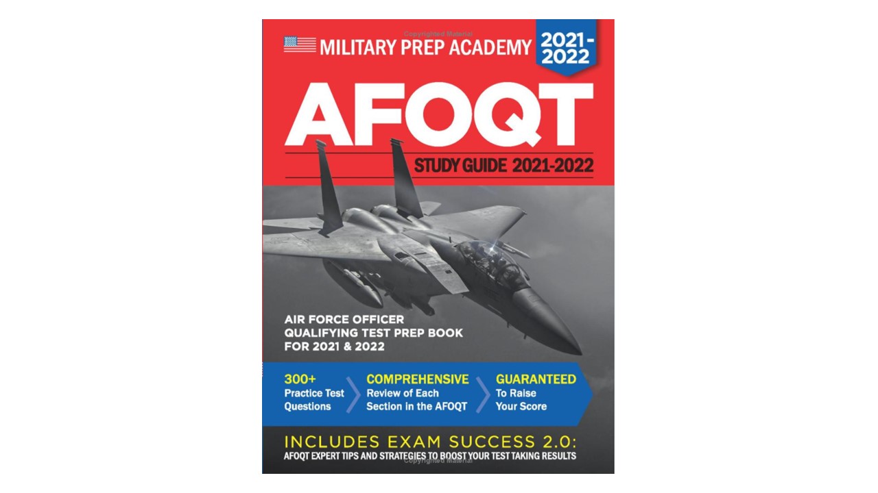 AFOQT Study Guide Air Force Officer Qualifying Test Prep Book (2021