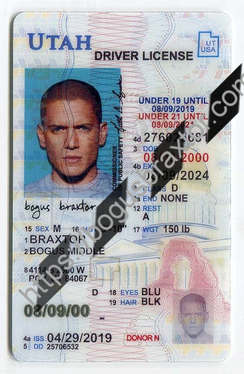 Utah Vertical Fake ID Bogusbraxtor