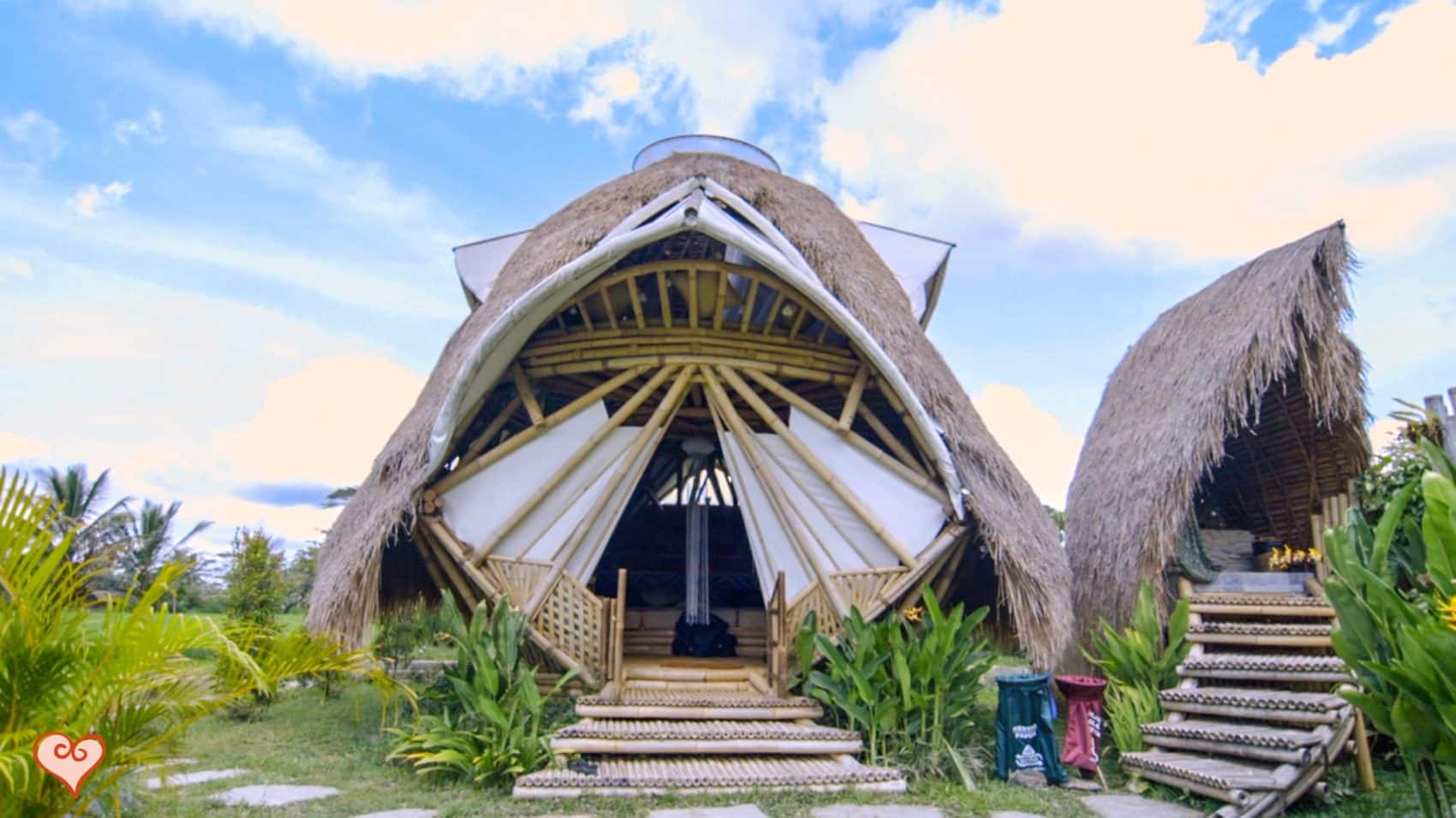 Incredible Bamboo Eco Hut Tour ♥ The Coolest Place We Have Stayed In