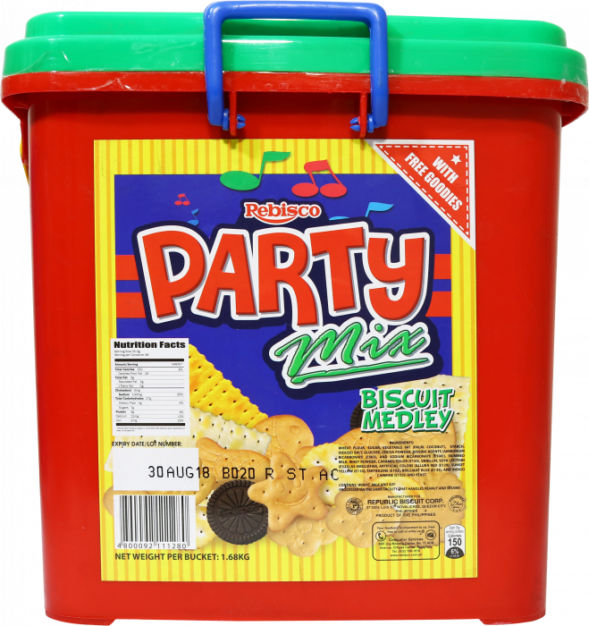 REBISCO PARTYMIX 1.68KG Biscuit