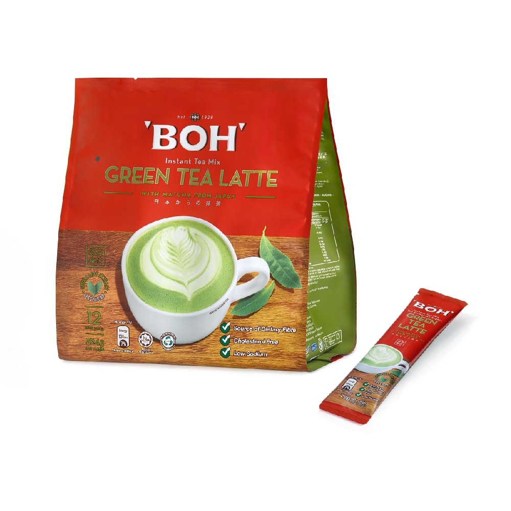 BOH Green Tea Latte Matcha Goodness with Every Sip BOH Tea