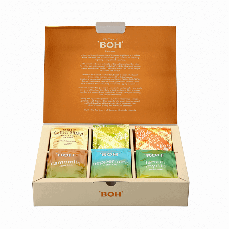 The Gift of Tea for the Holidays Boh Tea