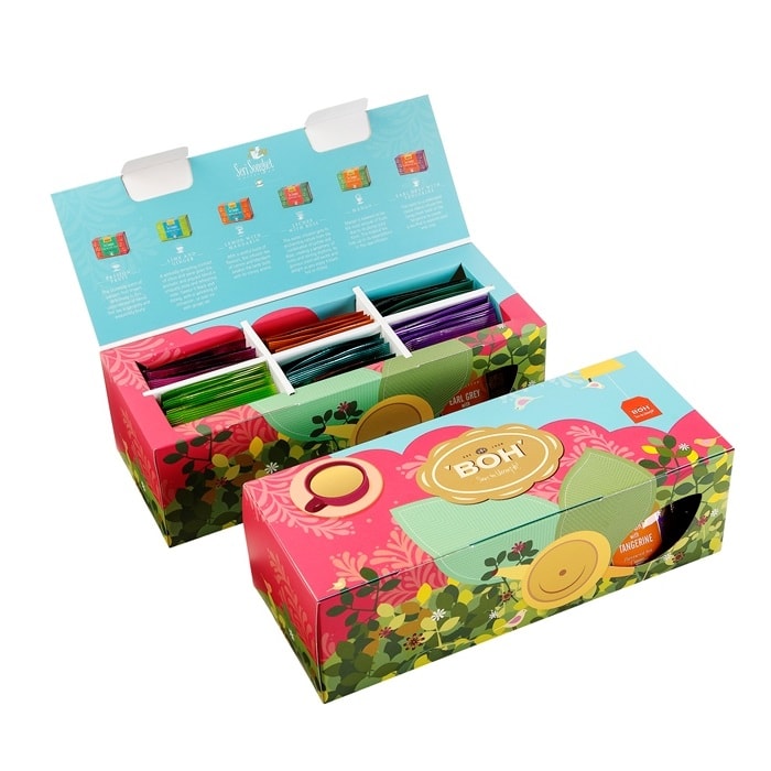 BOH Tea Presents Seri Songket Exquisite Tea Gift Set Boh Tea