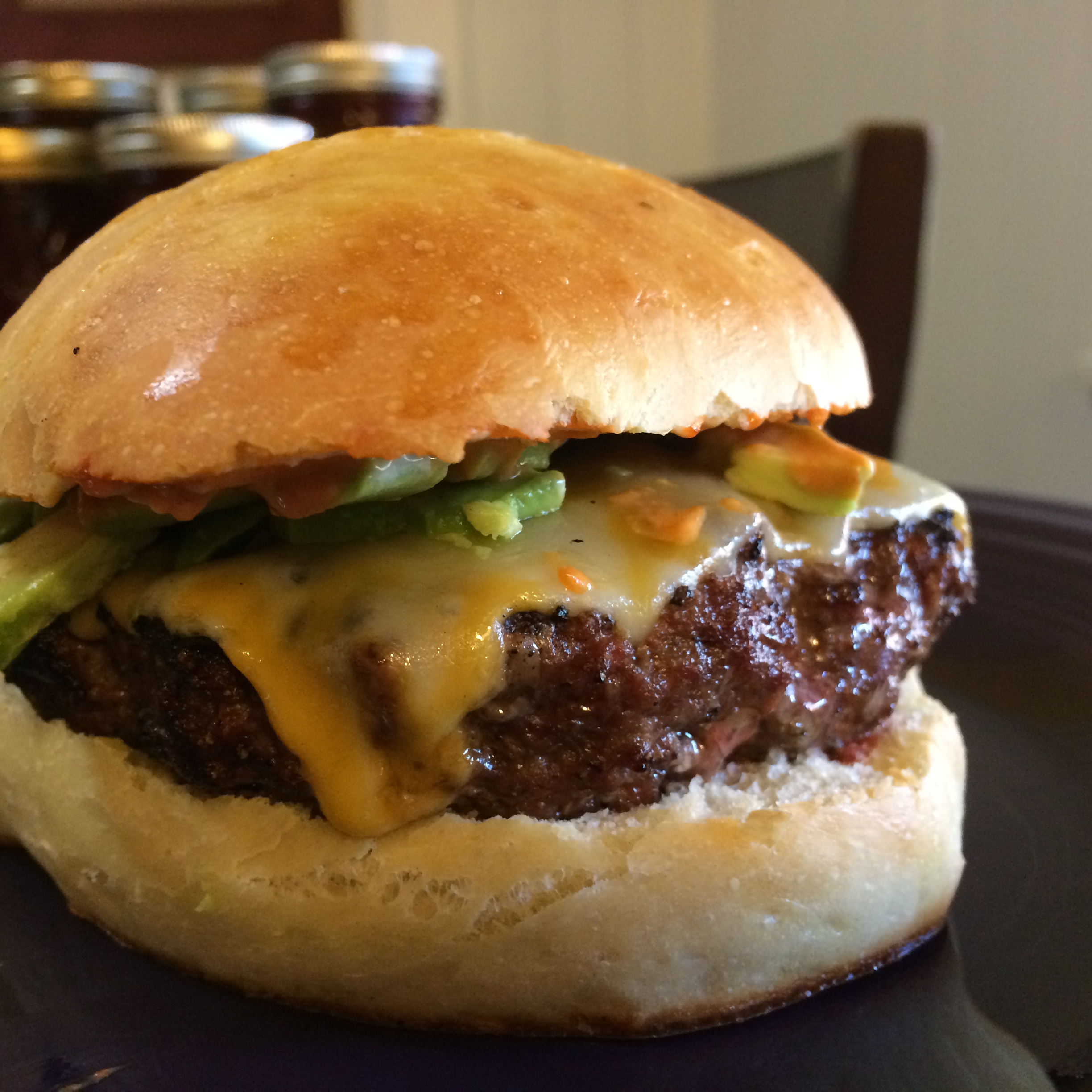 Brioche Hamburger Buns Boil & Bake