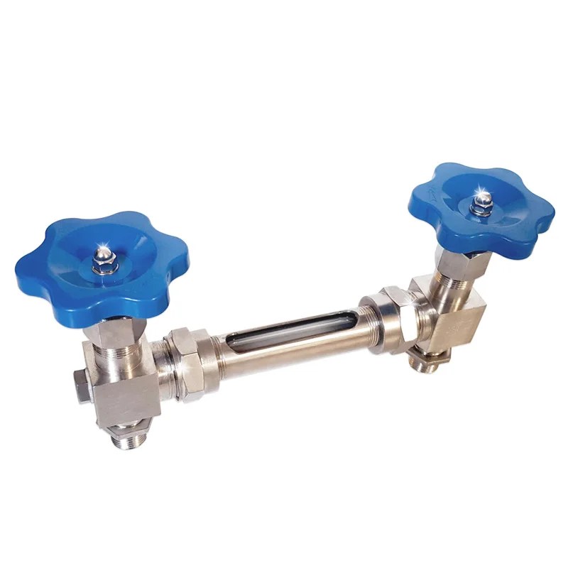 SUS304 gauge COCK water level glass pipe elbow steam generator boiler accessories water level