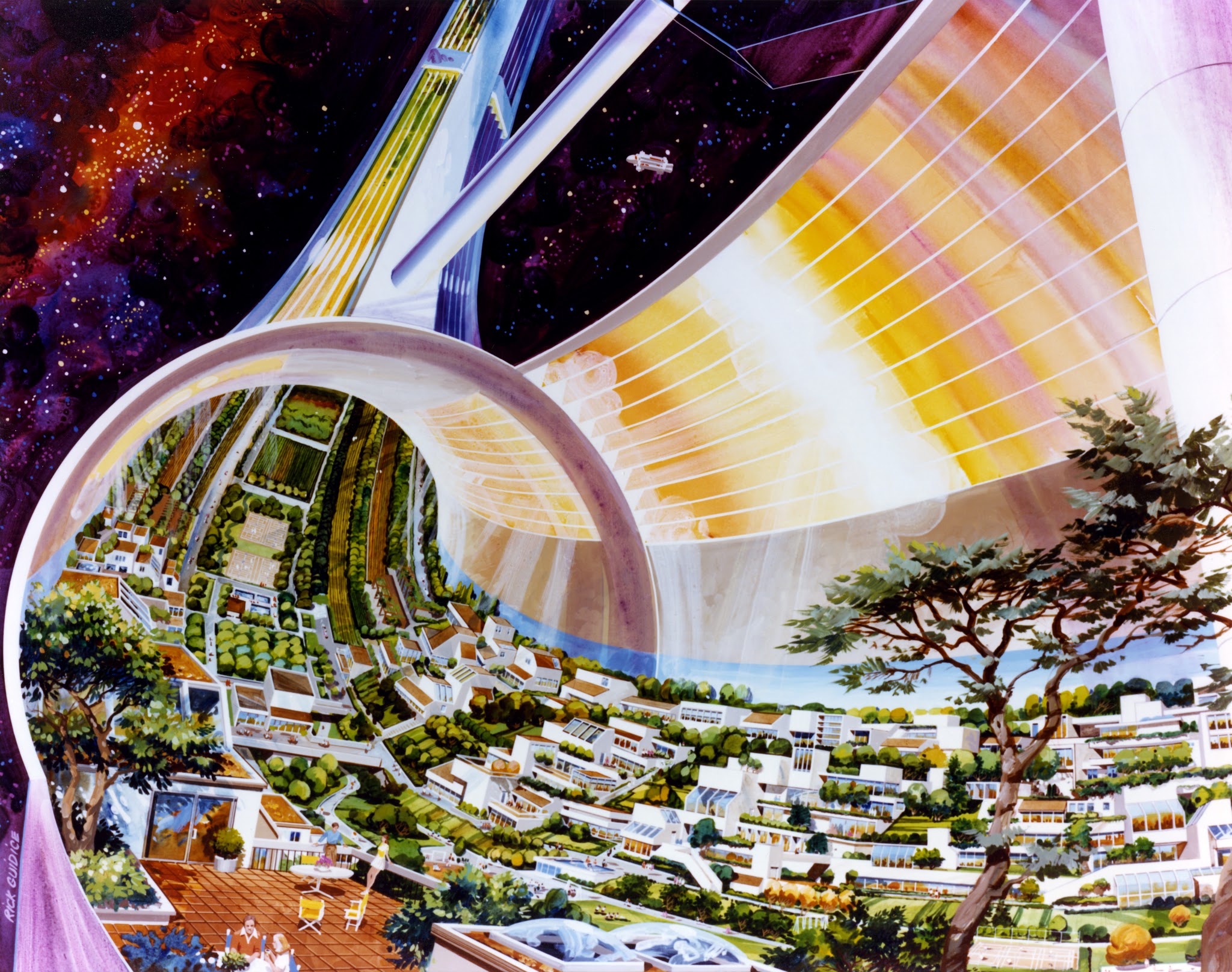 Awesome Space Colonies Boing Boing