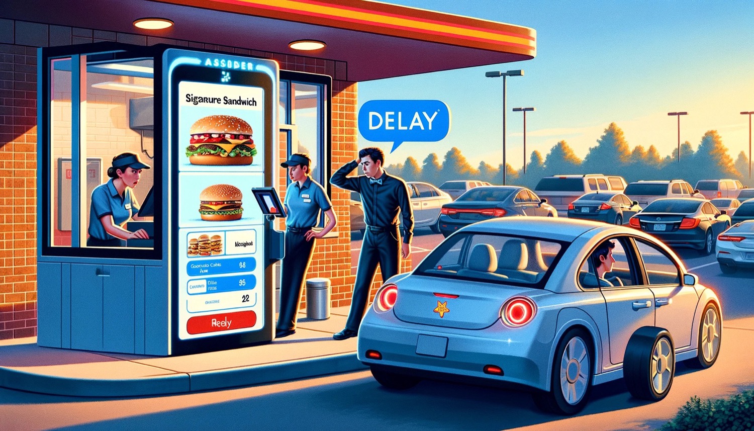 Reviewer says Carl's Jr.'s new AI drivethru system made him feel "sad