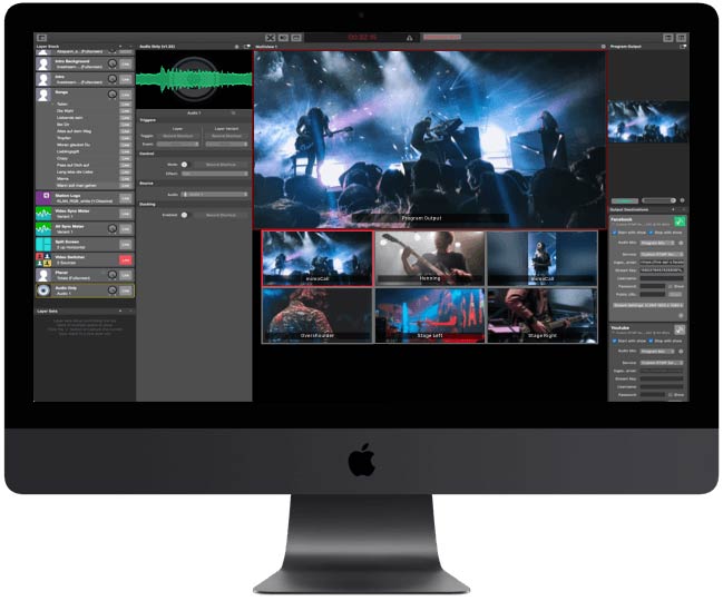 mimoLive Professional live video switcher and streaming for Mac